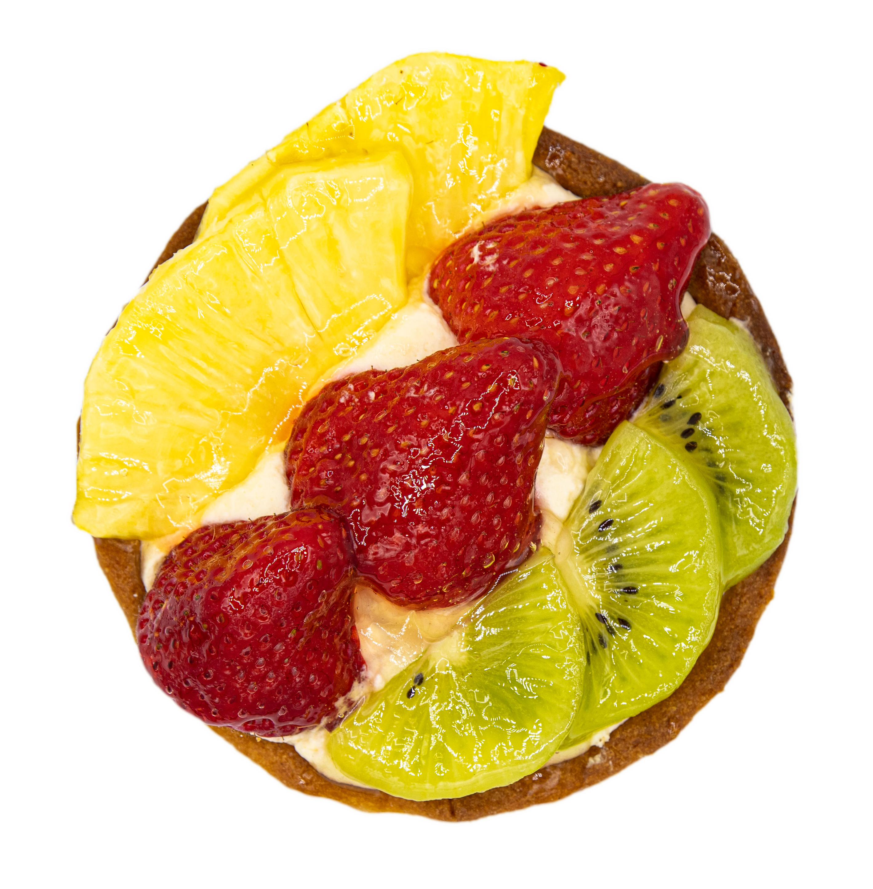 tarte aux fruits de la cafétéria du centre d'Andorre Sucr&Salat